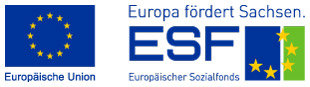 Logo Europa foerdert Sachsen