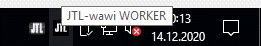 JTL-Worker-Icon in der Taskleiste